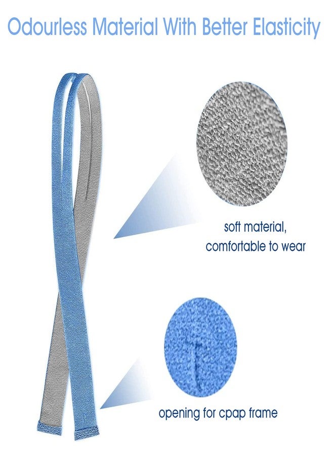 stonespace Resmed Airfit P10 Headgear Strap, Replacement CPAP Headgear Compatible with Resmed Airfit P10, 2-Pack (Without Mask) - Image 5